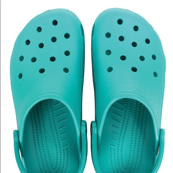 crocs classic tropical teal